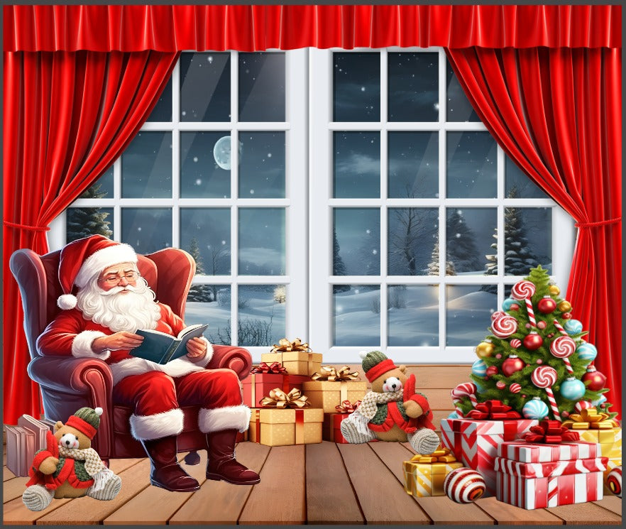 Fondo Navideño 3D + 2 Regalos Exclusivos